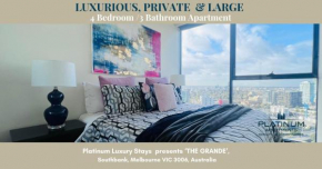 Platinum Luxury Stays The Grande Large 4 BRM 3 Bath Apt